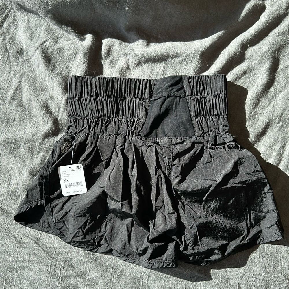 Free people movement shorts new with tags, never worn